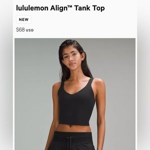 lululemon Align™ Tank Black